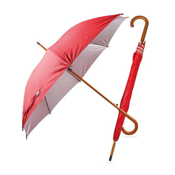Şemsiye ürünleri yağışlı mevsimlerde en sık kullanılan ürünlerden biri olması nedeniyle oldukça önemli bir reklam promosyon ürünüdür.Promosyon şemsiye üzerine firma logoları baskı yapılarak etkili bir reklam promosyon ürünü ortaya çıkarılır.Günümüzde firmalar tarafından promosyon şemsiye olarak en çok kullanılan şemsiye modeli Promosyon Ahşap Baston Şemsiye modelidir